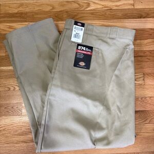 Dickies Men's Tan Work Chinos